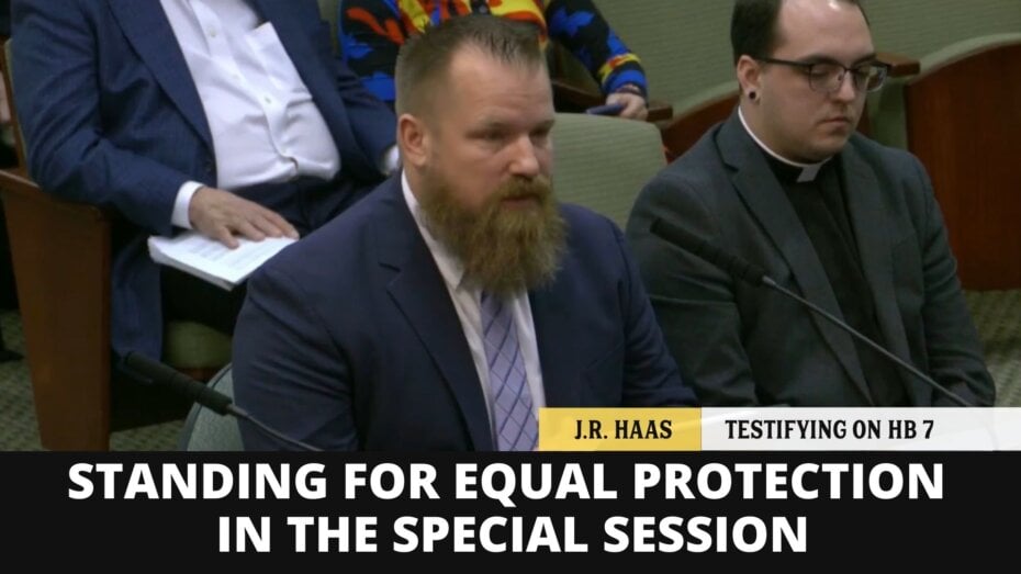 Abolish Abortion Texas Stands for Equal Protection in Special Session